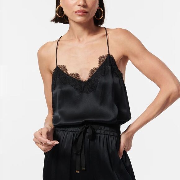 Cami NYC Racer Charmeuse Cami - Picture 2 of 8